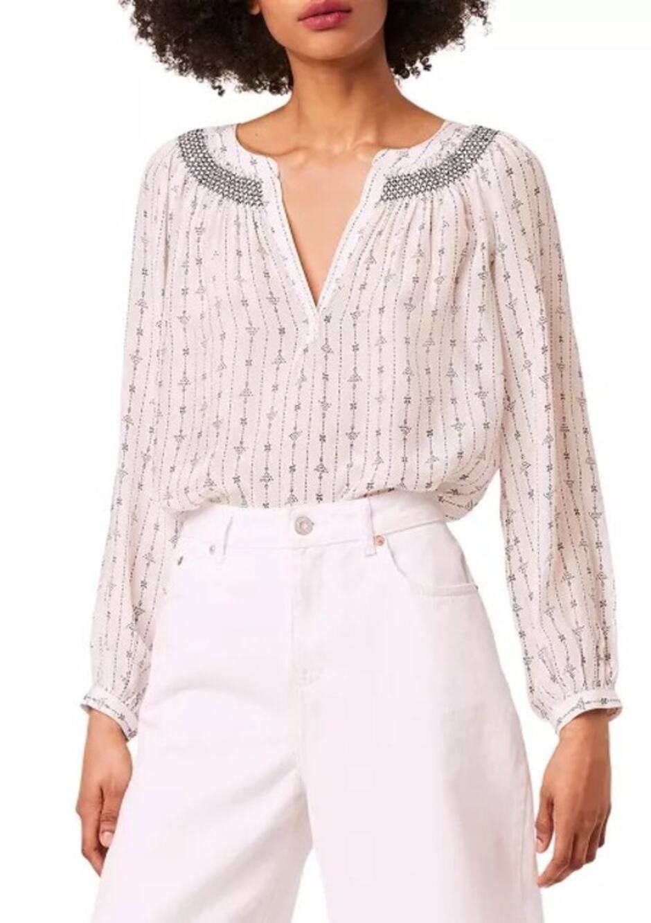 French Connection Almedi Printed Top